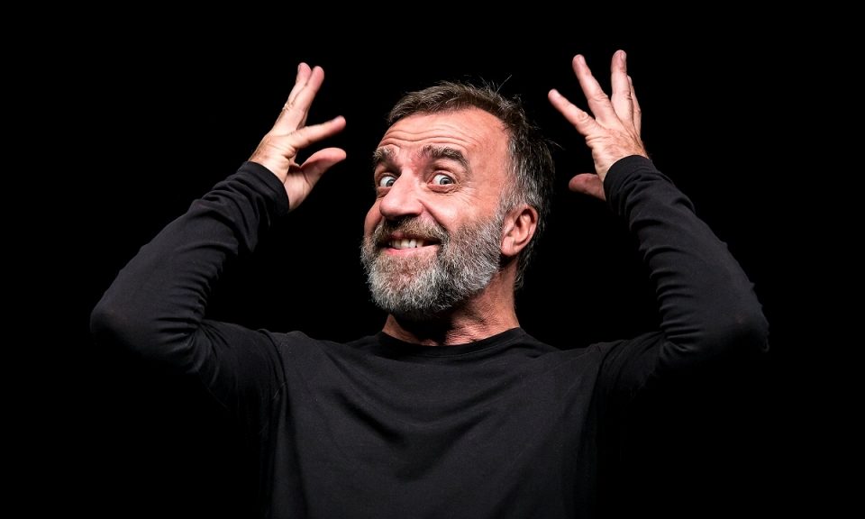 Ugo Dighero in "Mistero Buffo"